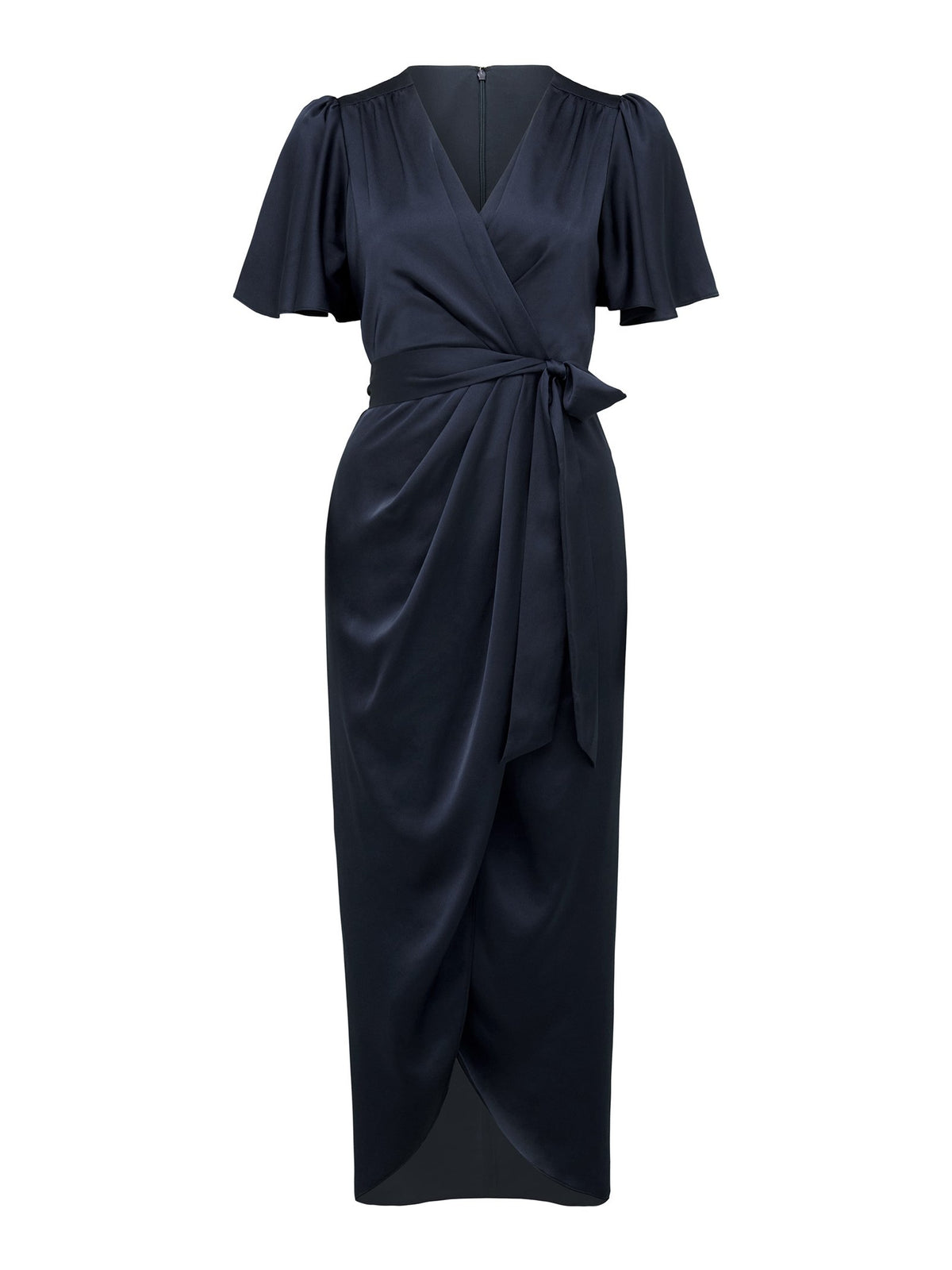 Carolina Satin Midi Dress