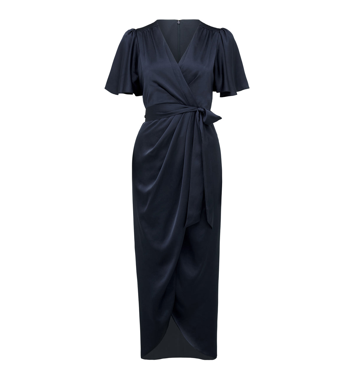 Carolina Satin Midi Dress