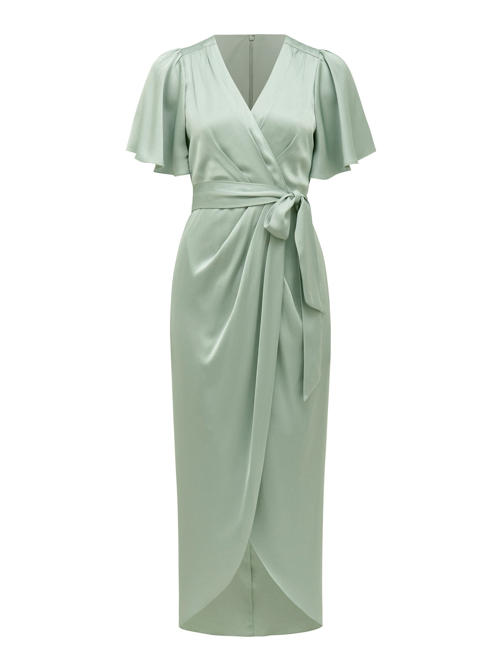 Carolina Satin Midi Dress