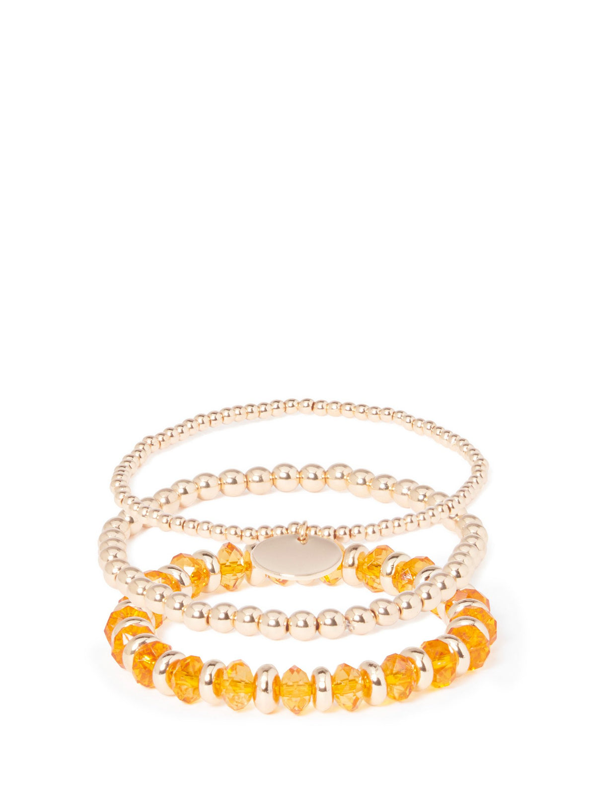 Jade Stretch Bead Pack Bracelet
