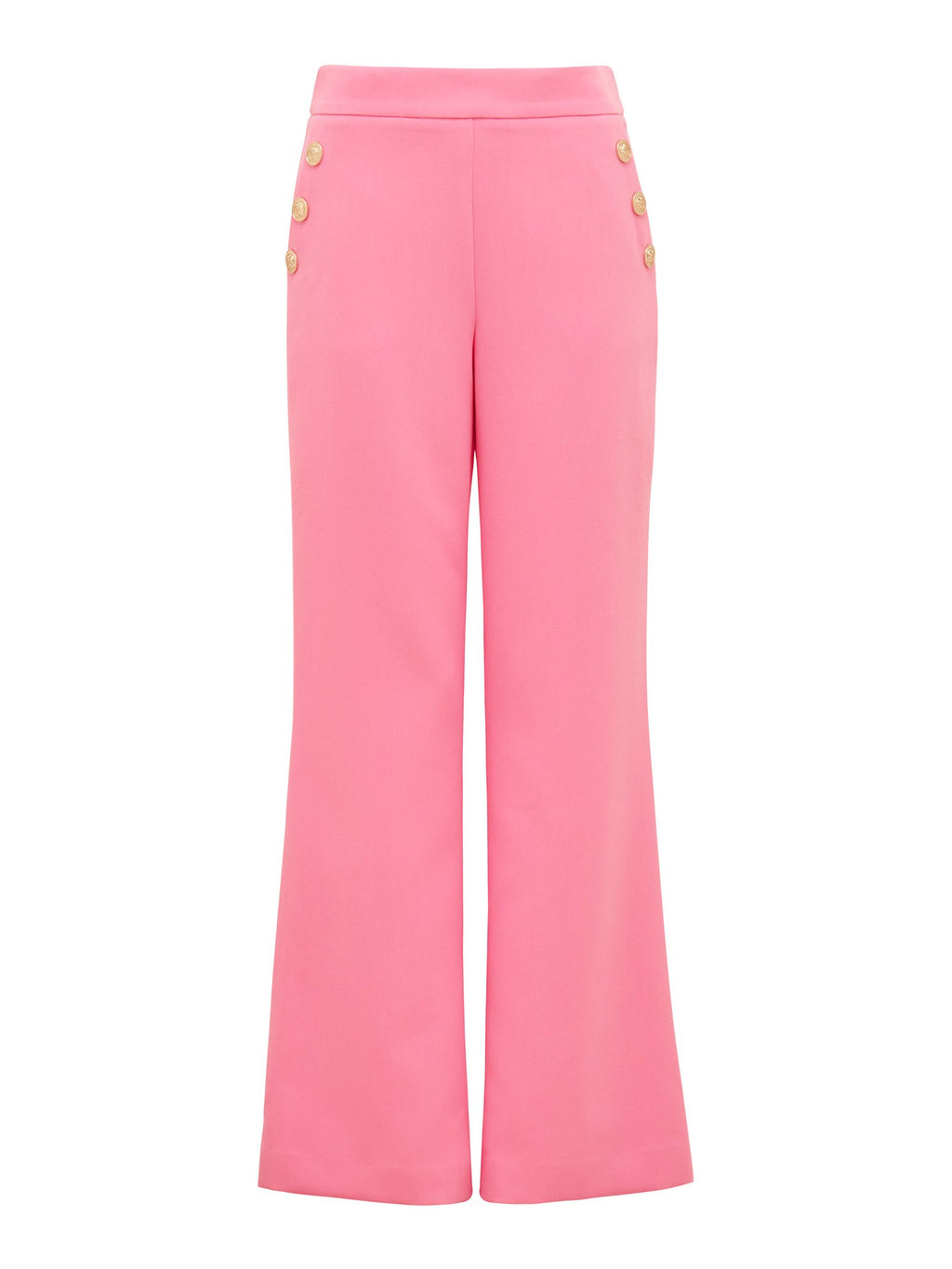 Megan Button Wide Leg Pant