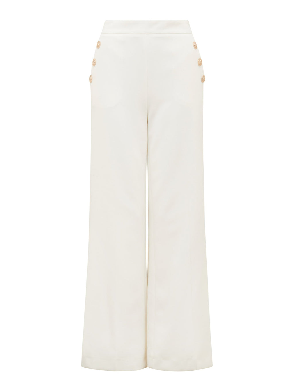 Megan Button Wide Leg Pant
