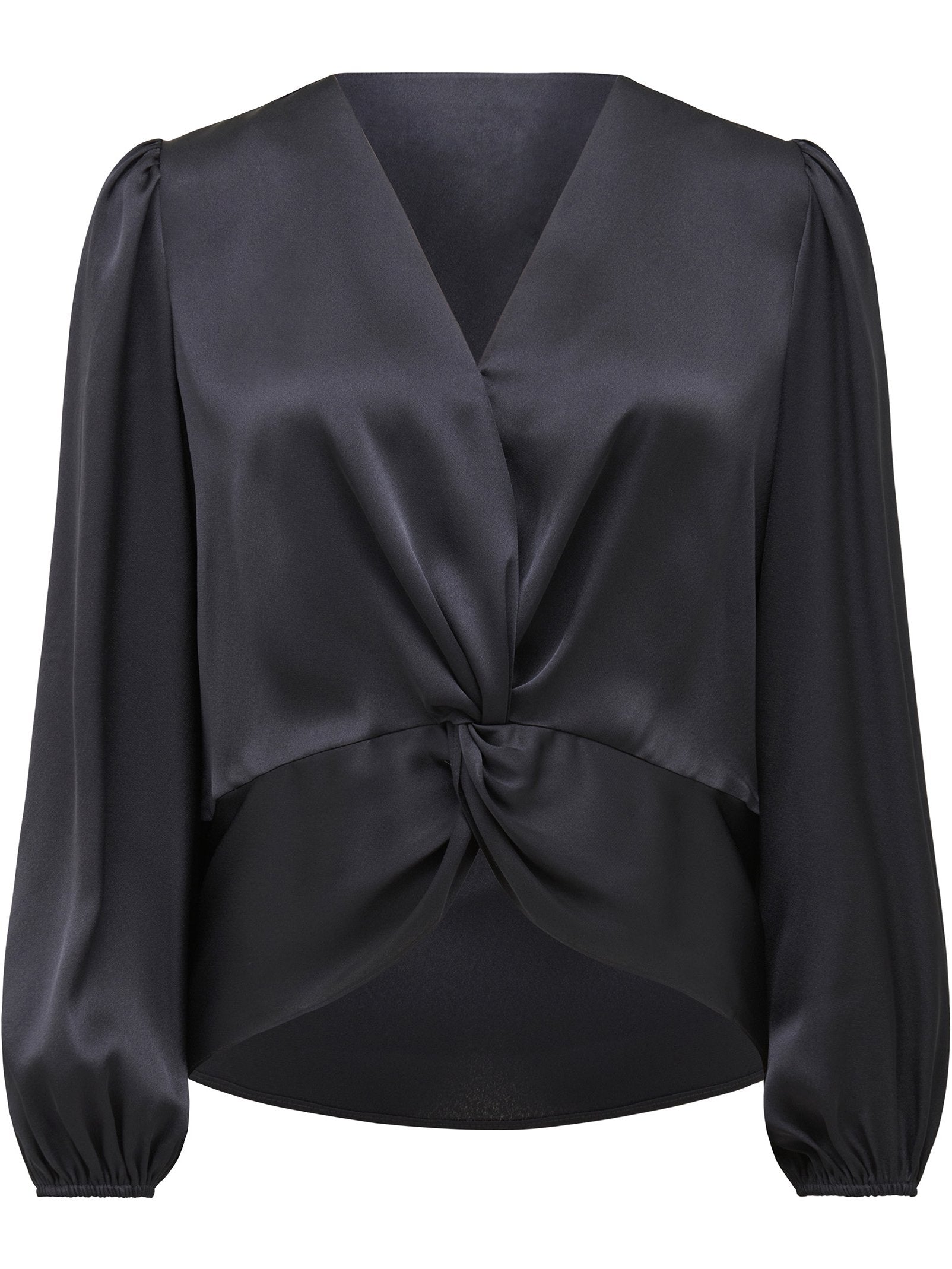 Christale Petite Twist Satin Blouse