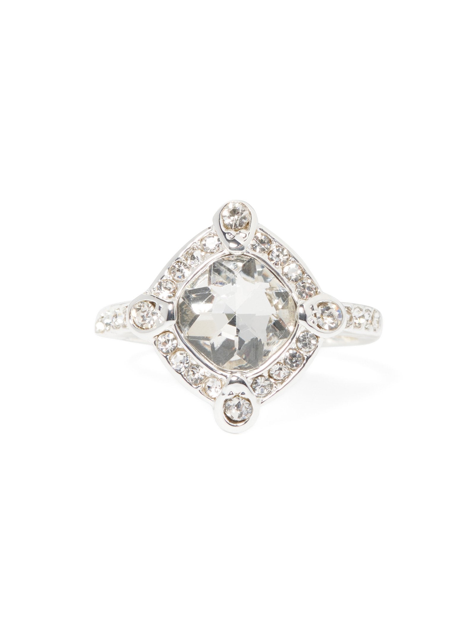 Charlie Square Sparkle Ring