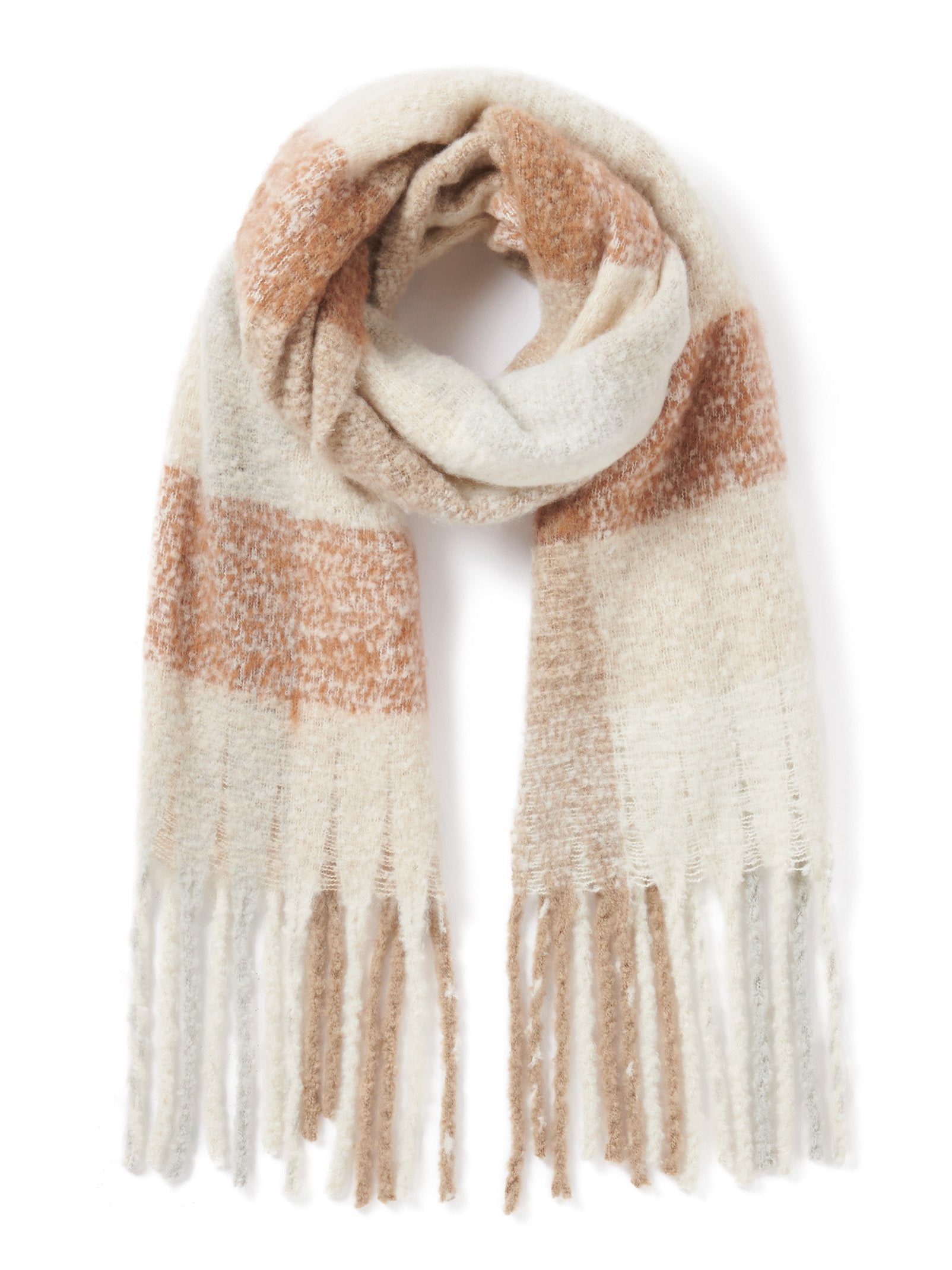 Elizabeth Chunky Check Scarf
