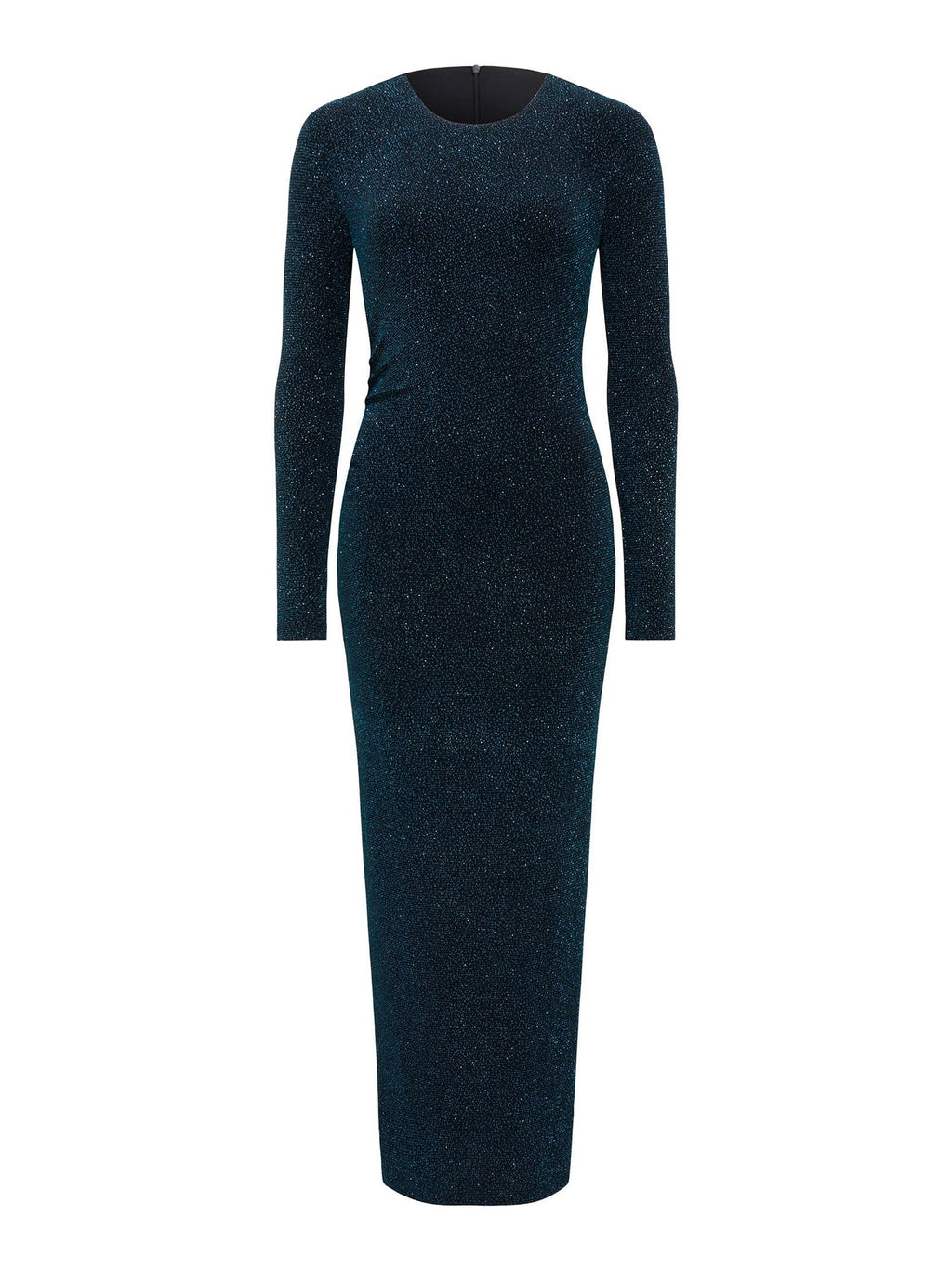Monica Ruched Glitter Bodycon Dress