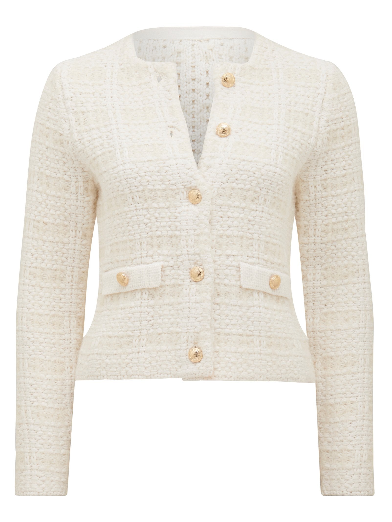 Amy Textured Knit Cardigan