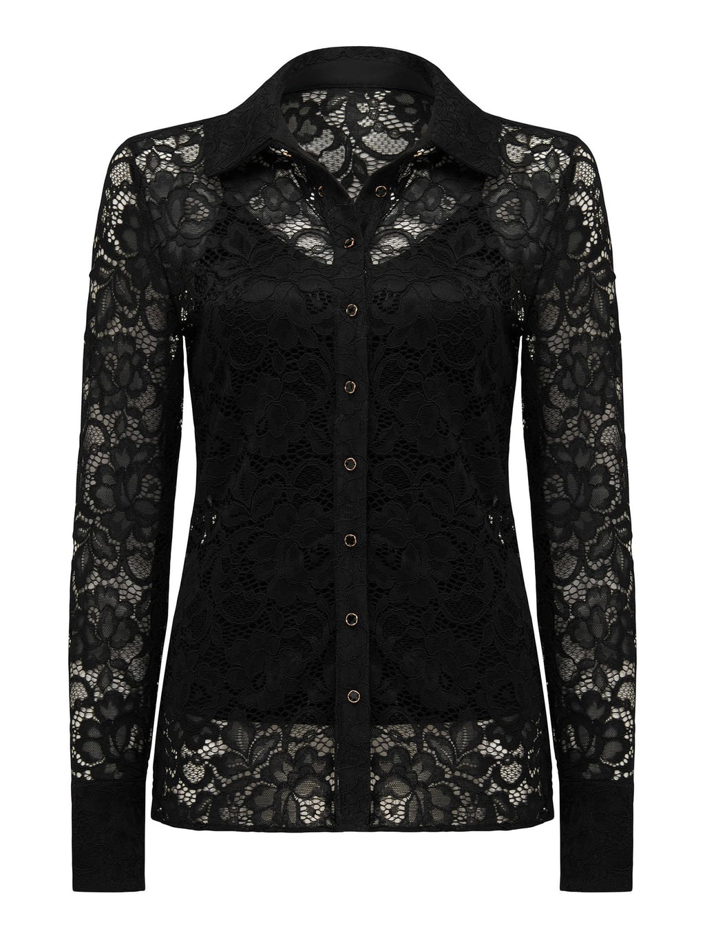 Ita Lace Button Down Shirt