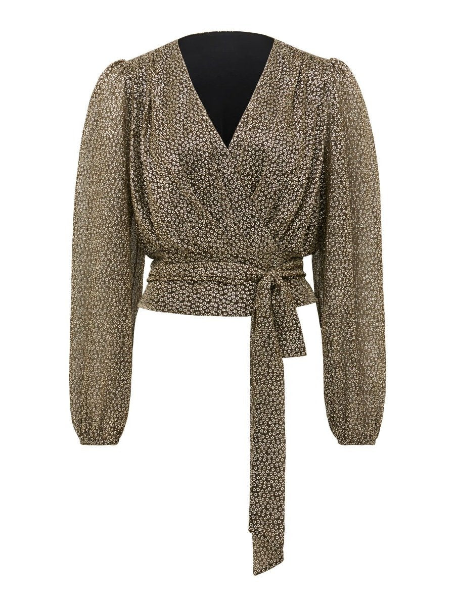 Swathi Tie Wrap Blouse