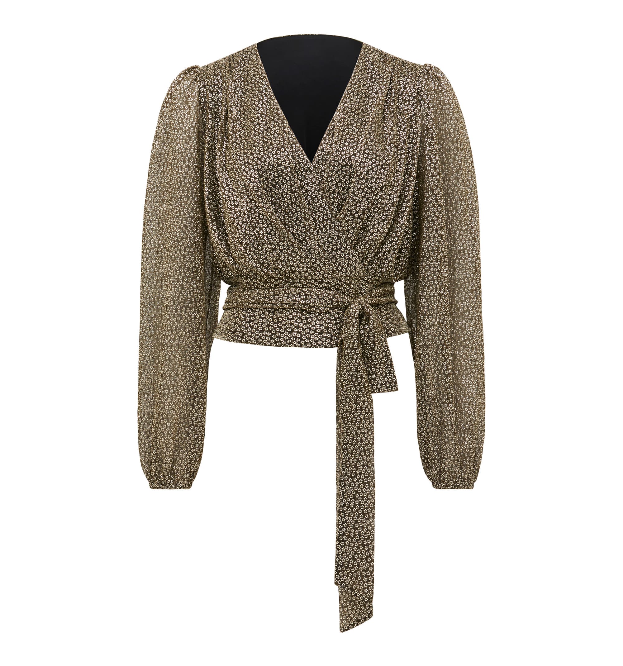 Swathi Tie Wrap Blouse