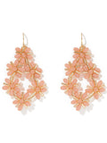 Evelyn Facet Flower Earring
