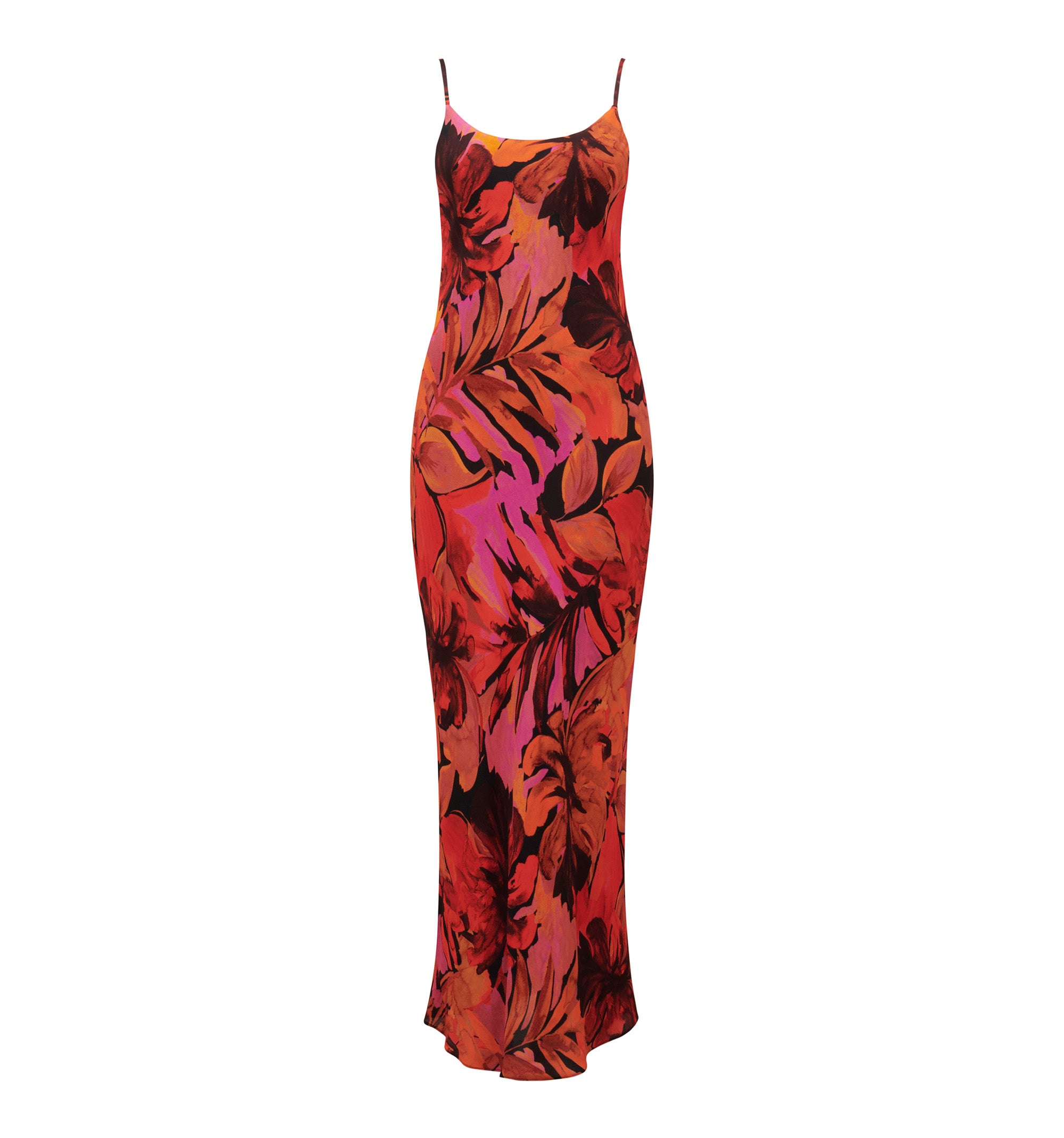 Valentina Strappy Slip Maxi Dress