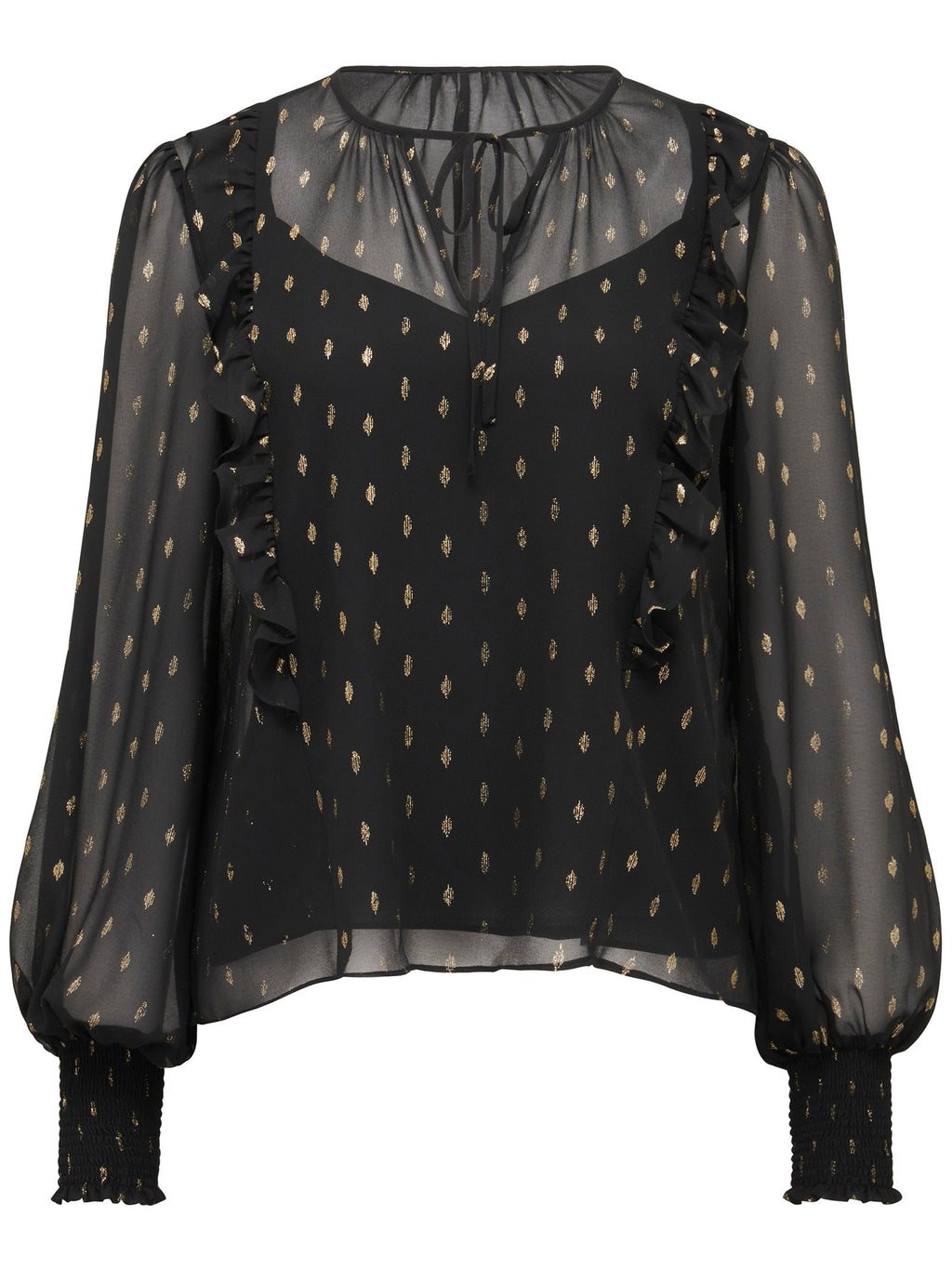  Sonya Foil Blouse