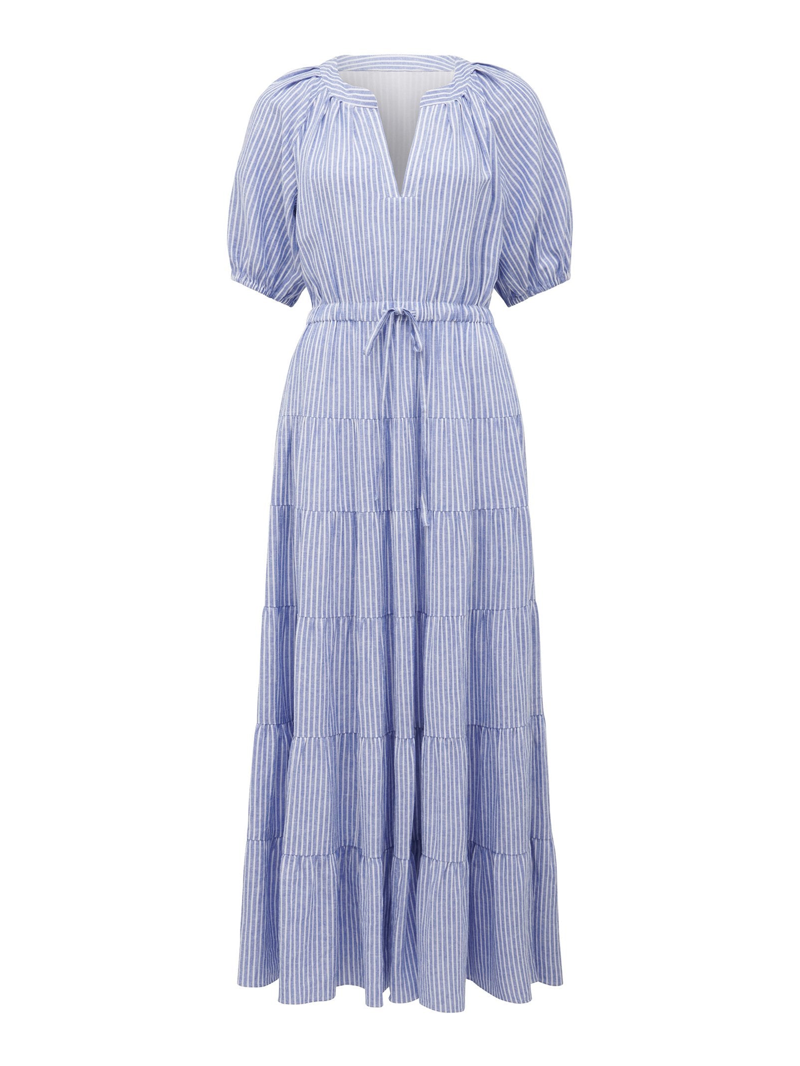  Gabbie Tiered Midi Dress