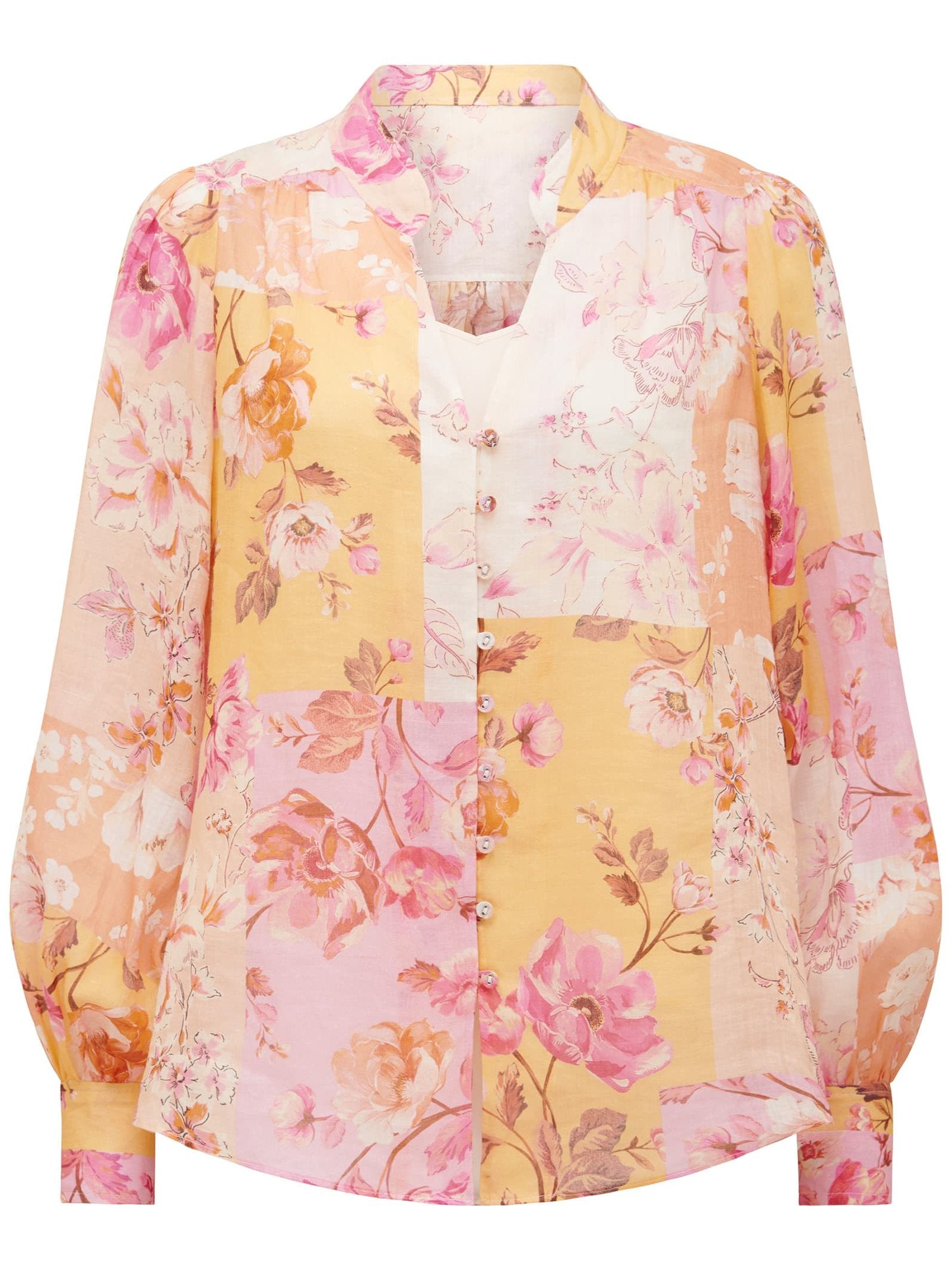  Delia Yoke Detail Blouse