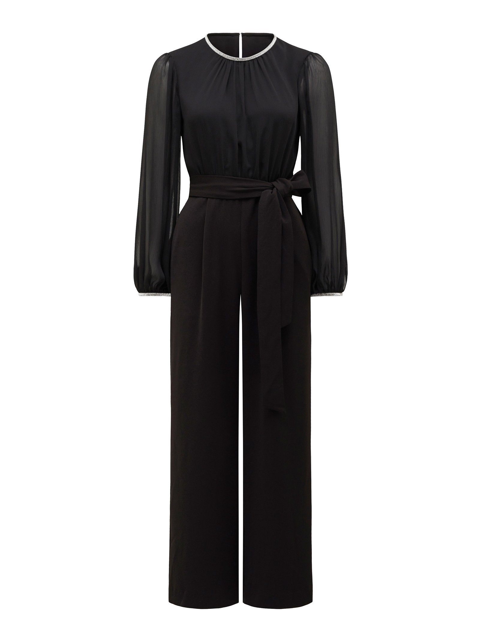 Natalya Petite Long Sleeve Jumpsuit