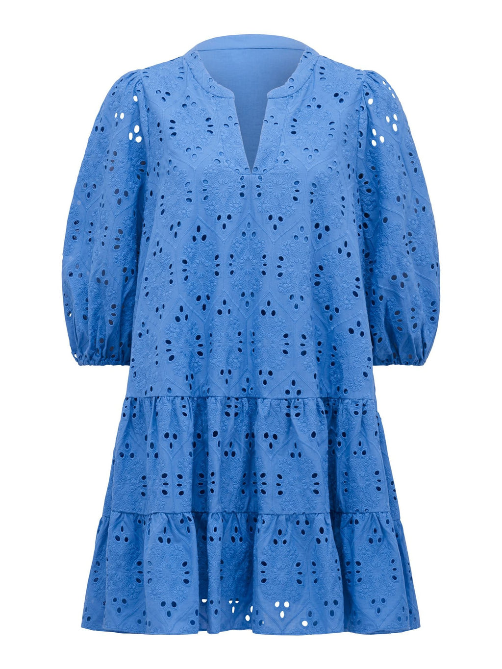  Palermo Broderie Smock Mini Dress