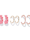 Eloise Weave Multi Hoop Pack Earring