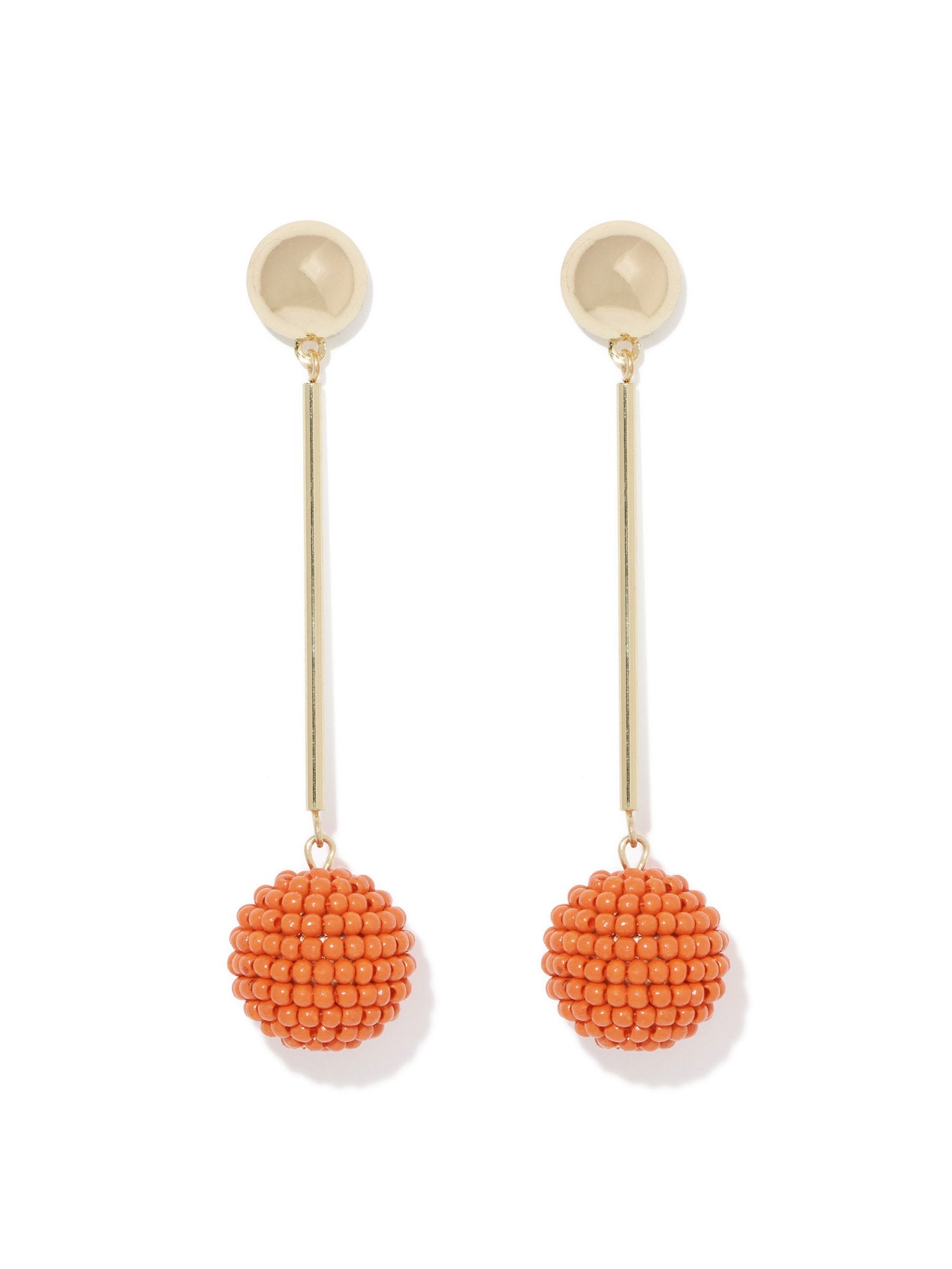 Maria Seed Bead Drop Earring