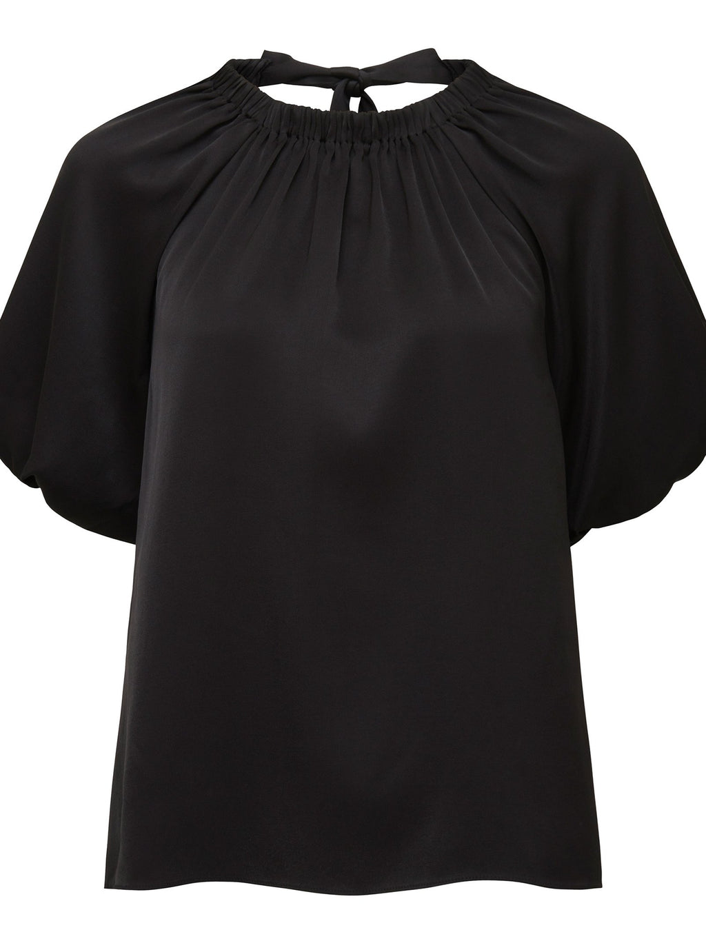  Blake Bubble Sleeve Satin Tee