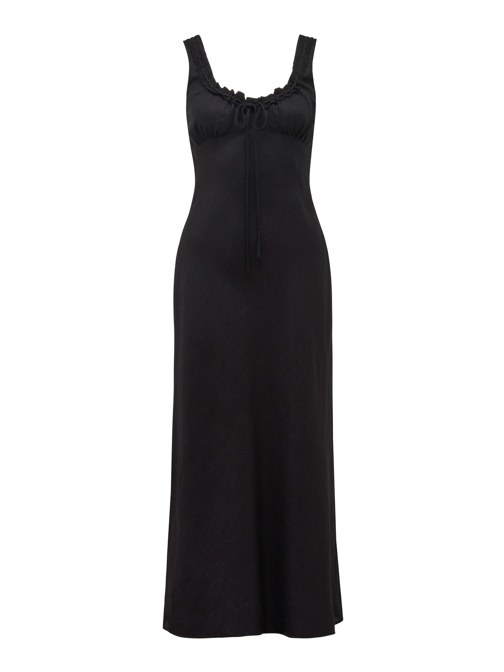  Etta Bow Tie Midi Dress