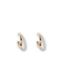 Mindi Curve Hoop Earring