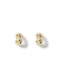 Twiggy Twist Chunky Hoop Earring