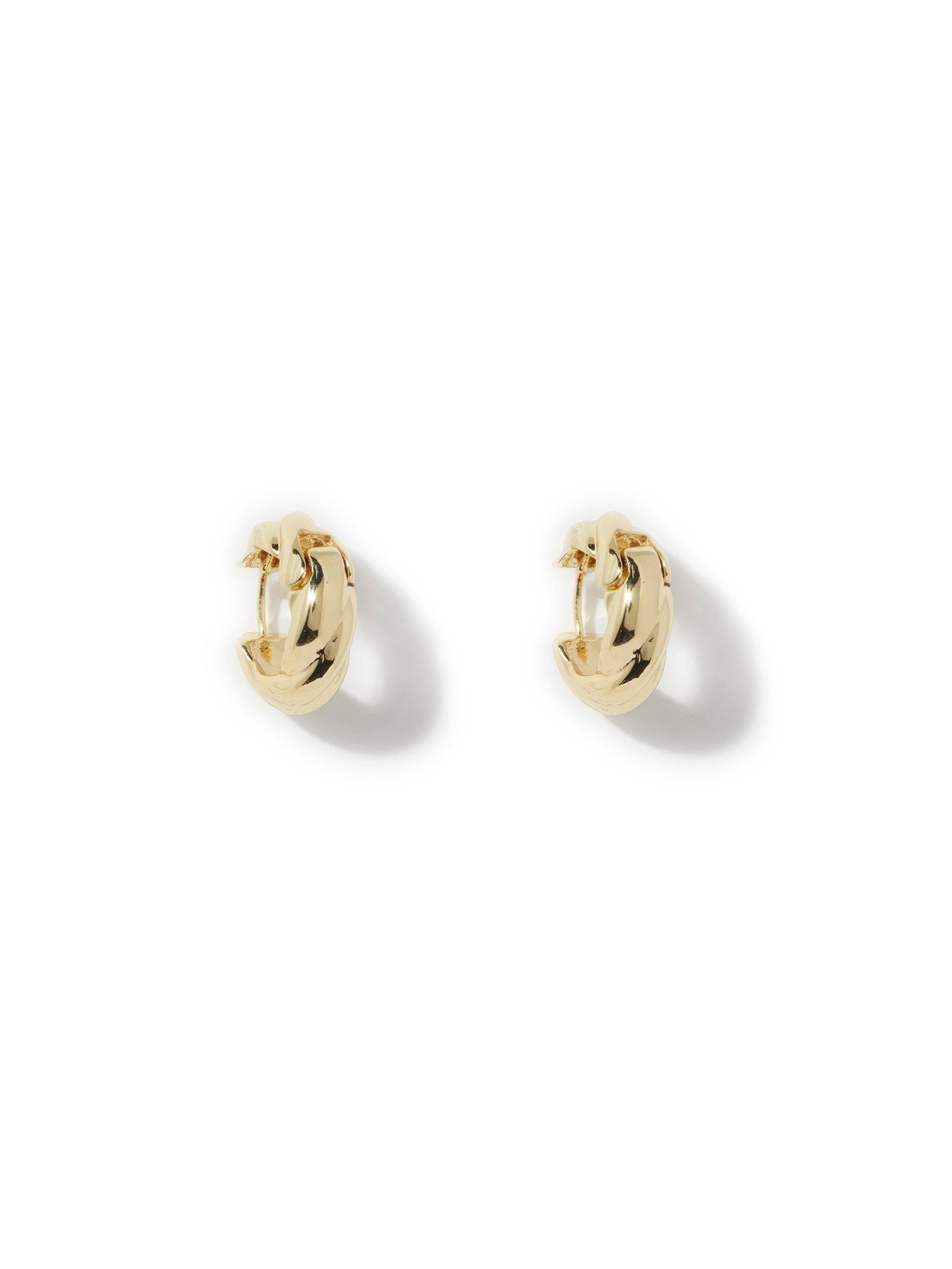 Twiggy Twist Chunky Hoop Earring