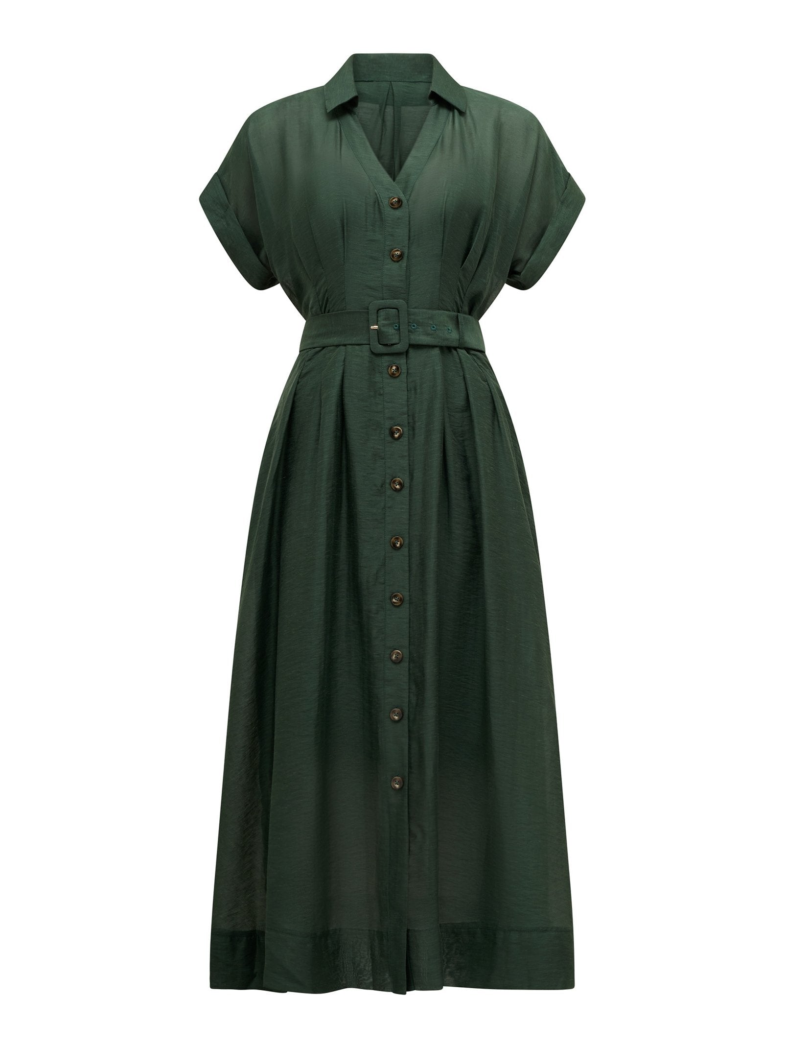 Judith Petite Shirt Maxi Dress