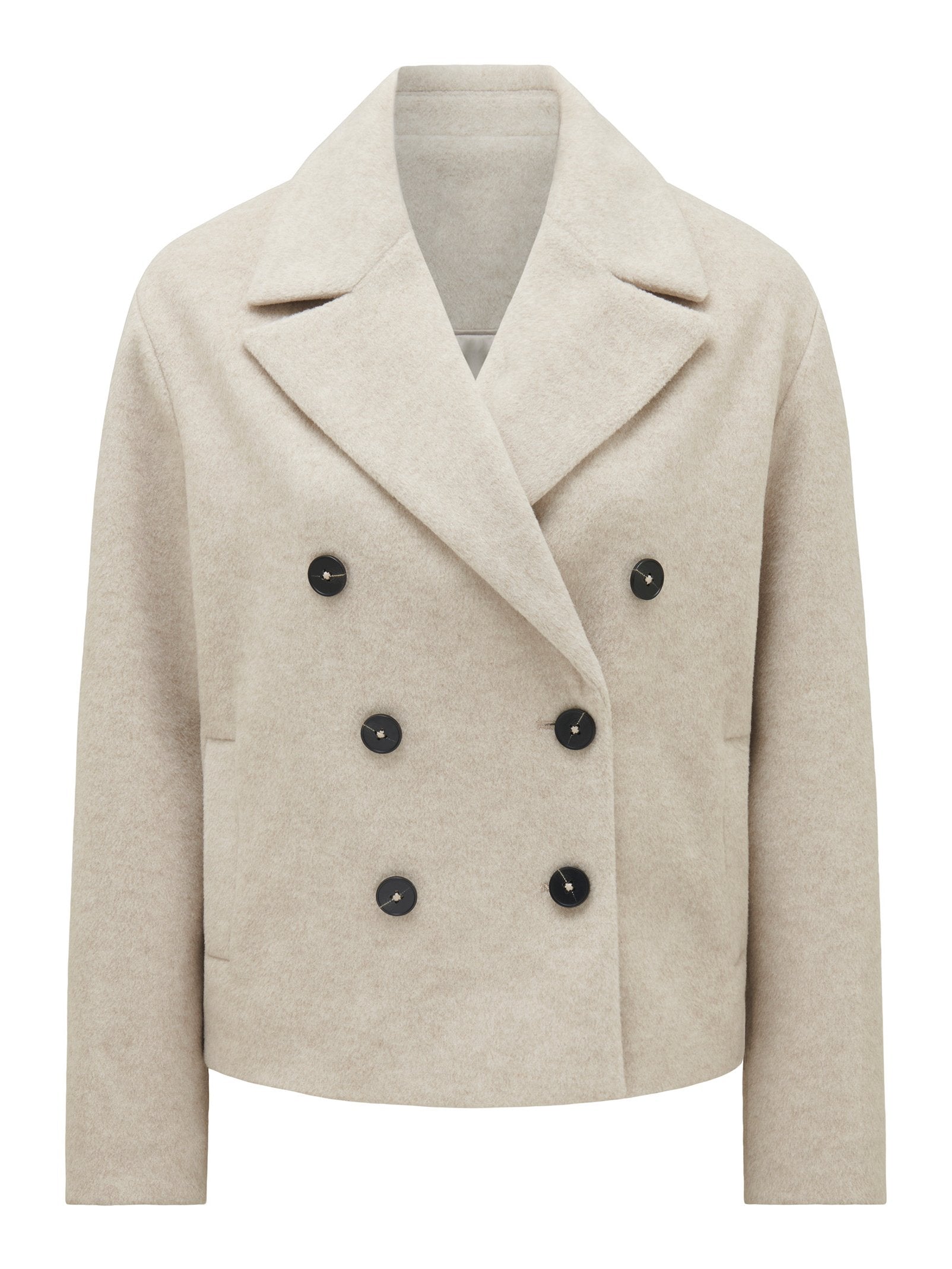  Khloe Double Breasted PeaCoat