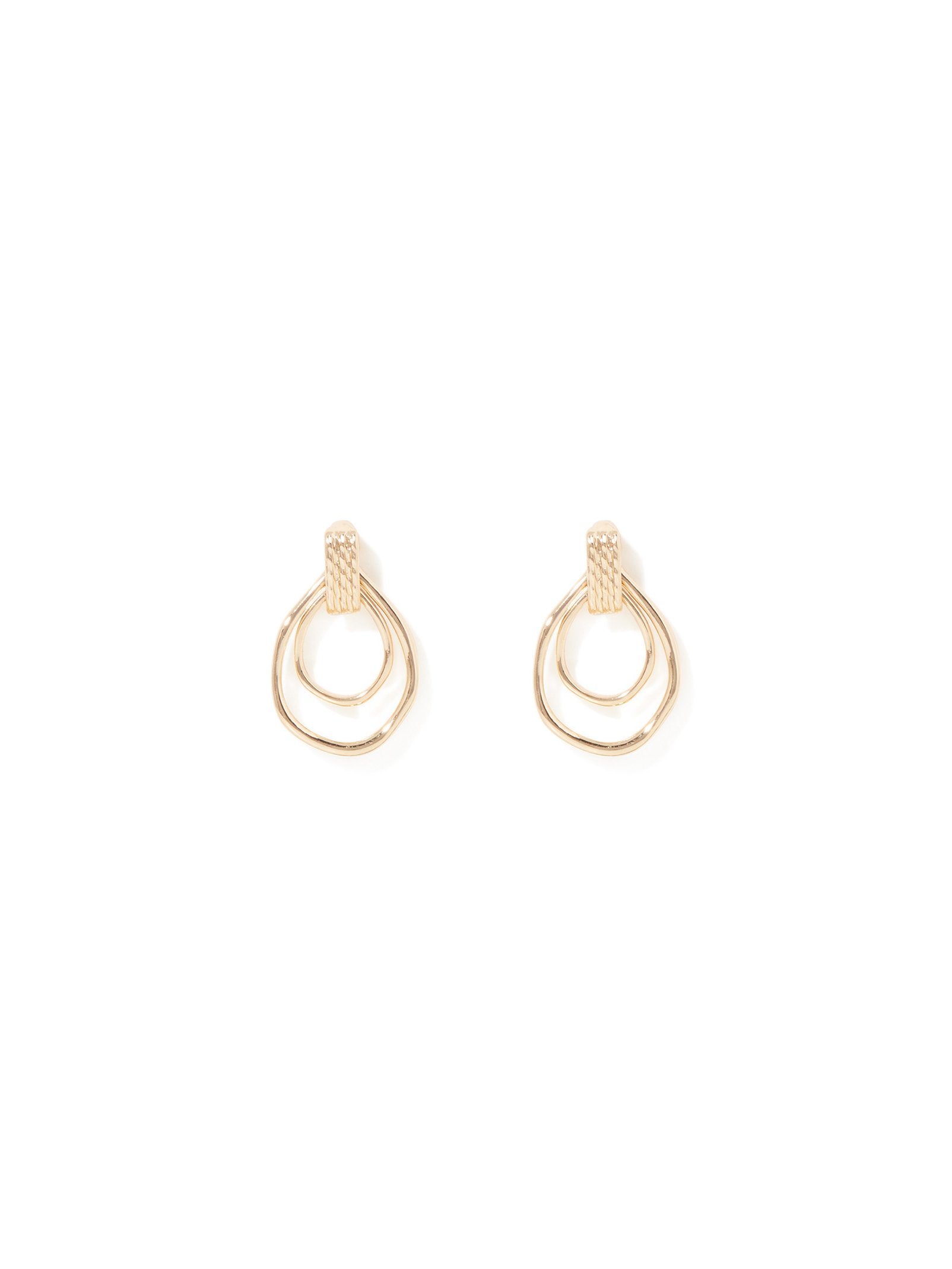 Ollie Organic Loop Earrings