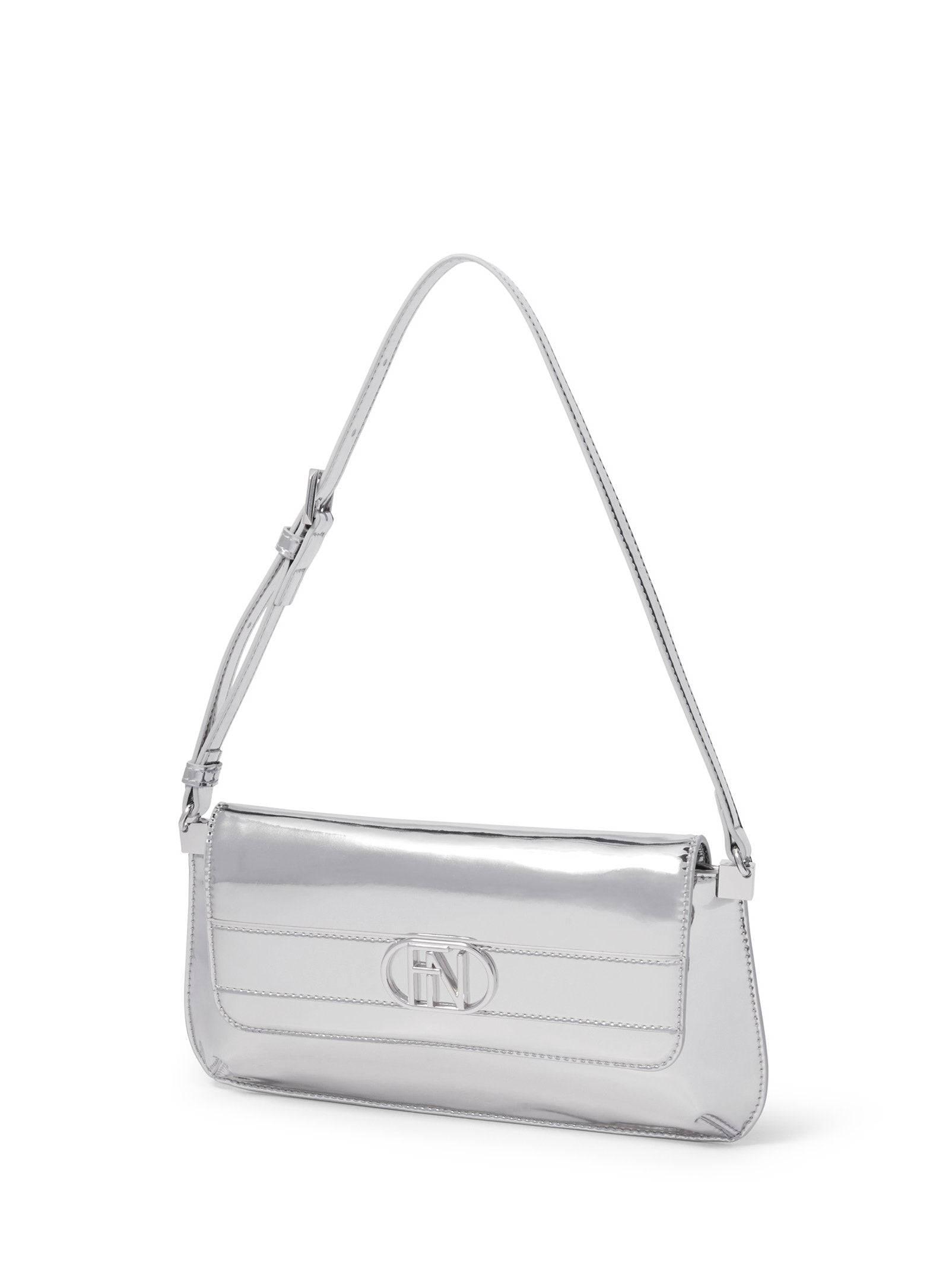  Signature Shiloh Sleek Plate Shoulder Bag