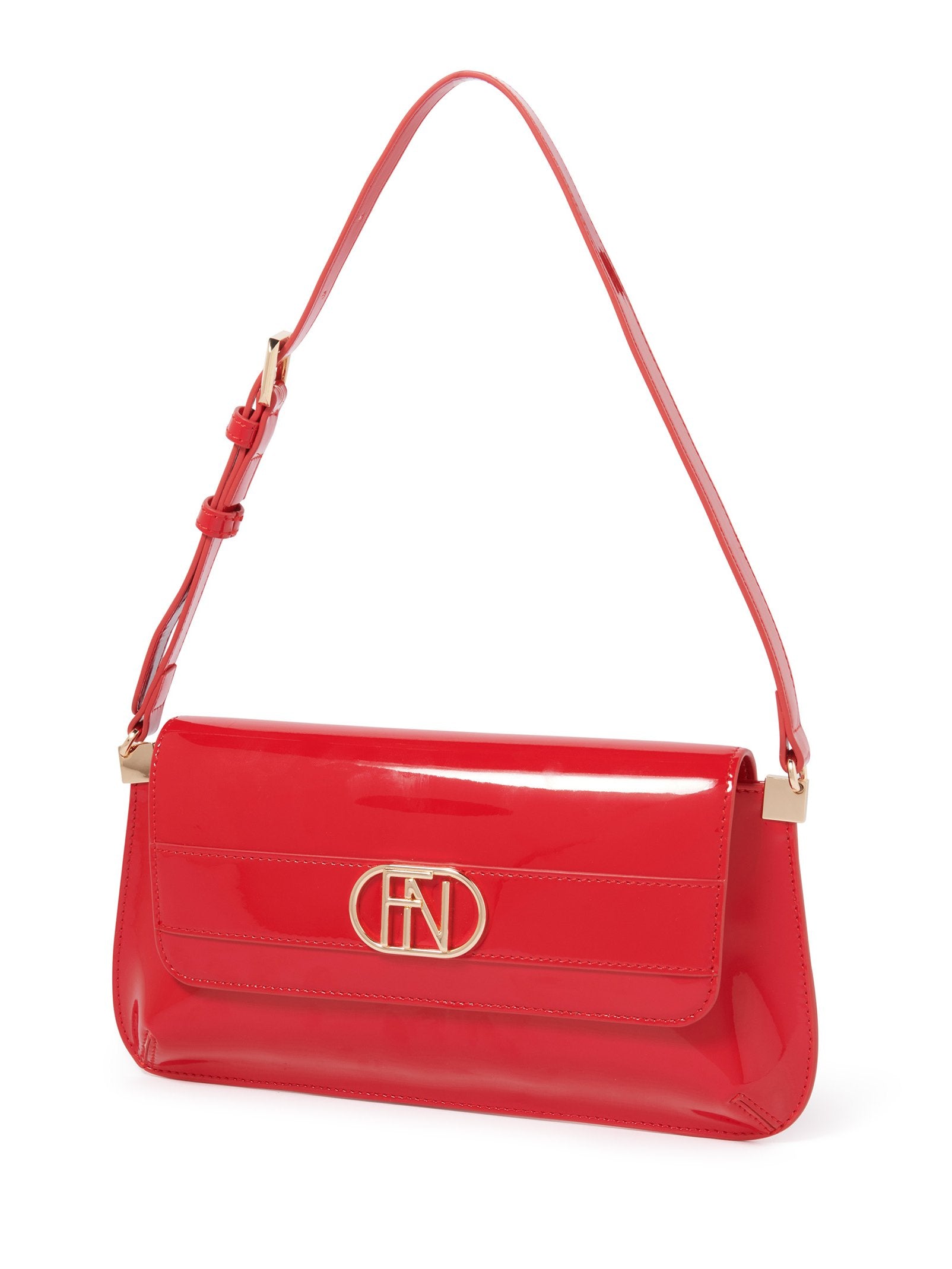  Signature Shiloh Sleek Plate Shoulder Bag