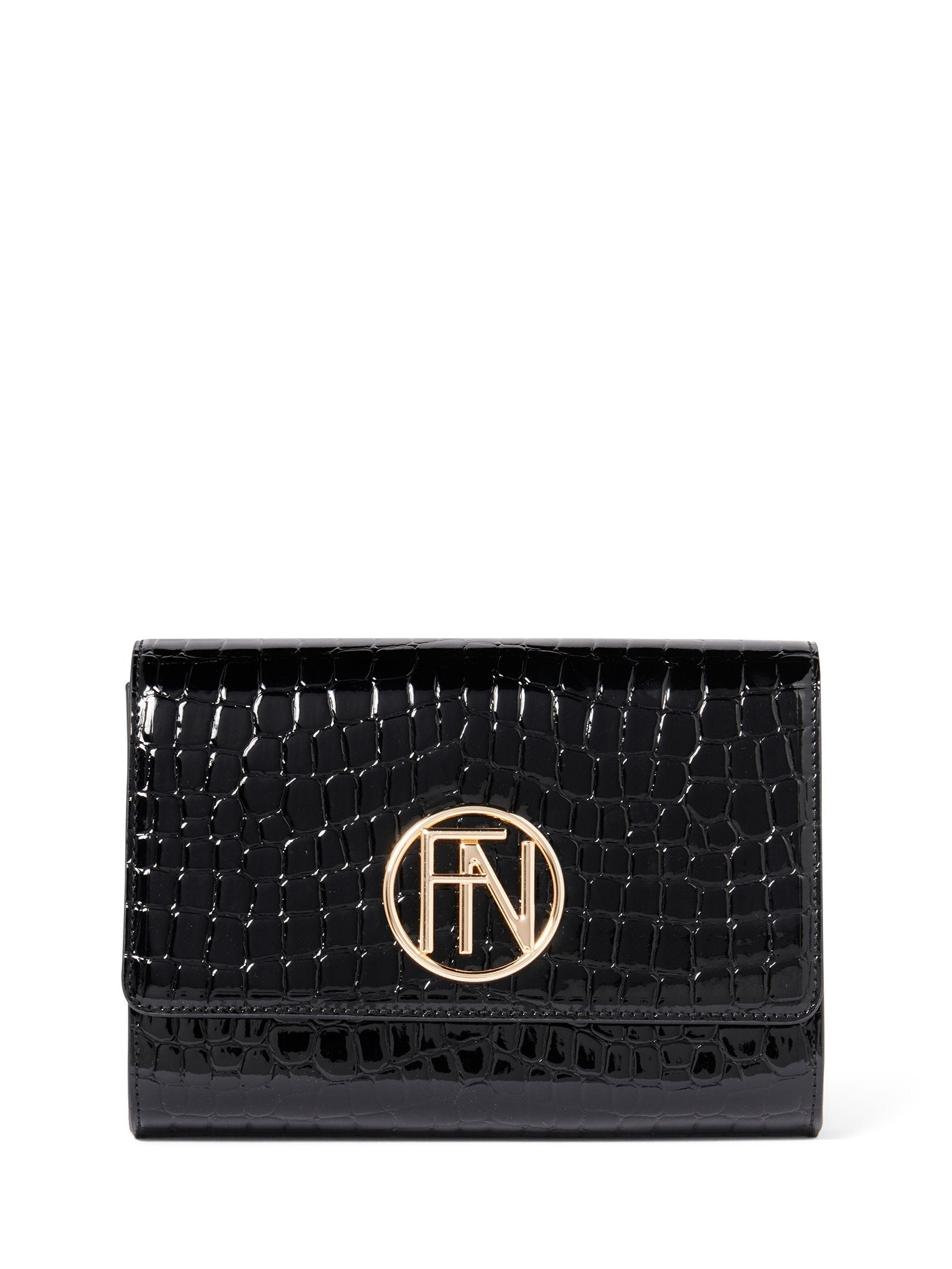 Signature Rosa Round Hardware Clutch