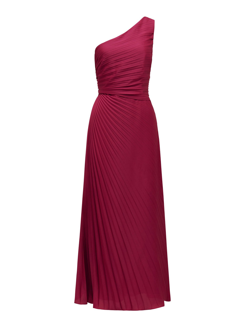  Paula Petite One Shoulder Maxi Dress