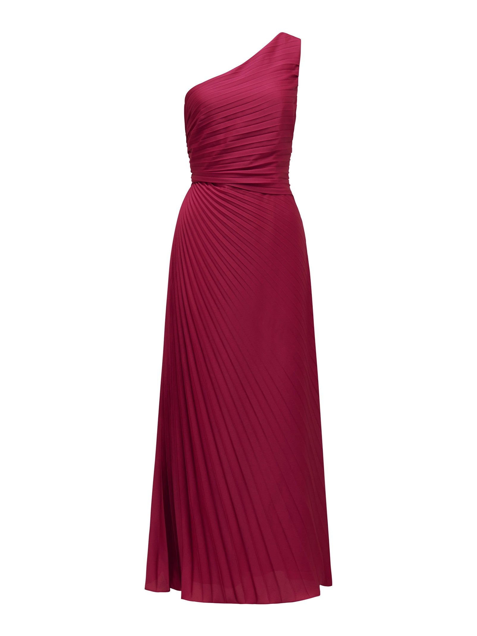  Paula Petite One Shoulder Maxi Dress