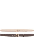 Ali 2 Pack Abstract Buckle Belt