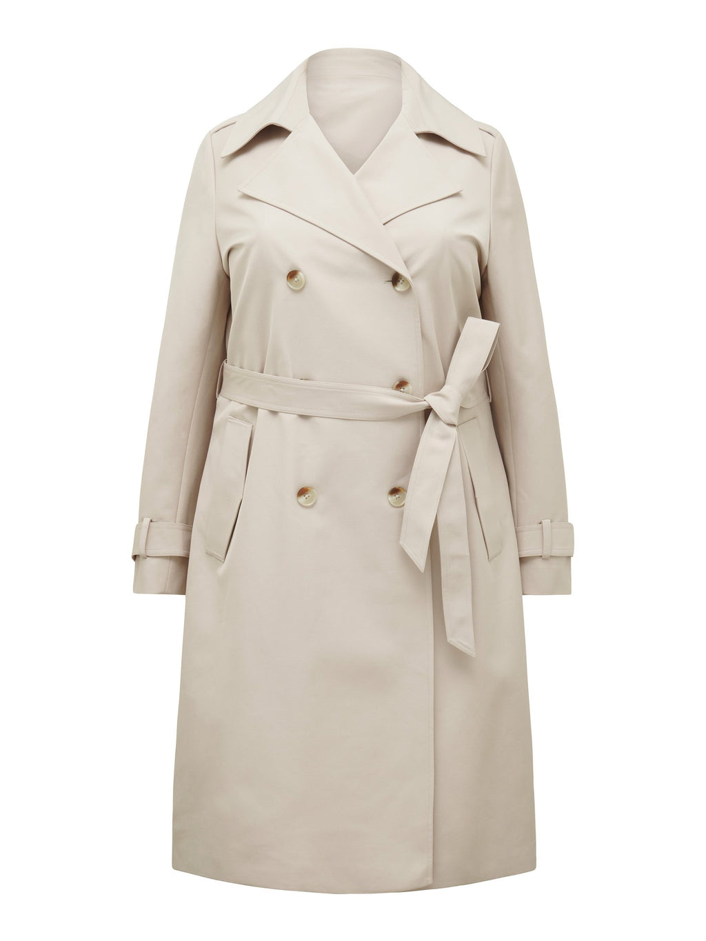  Maggie Curve Fashion Trench Coat