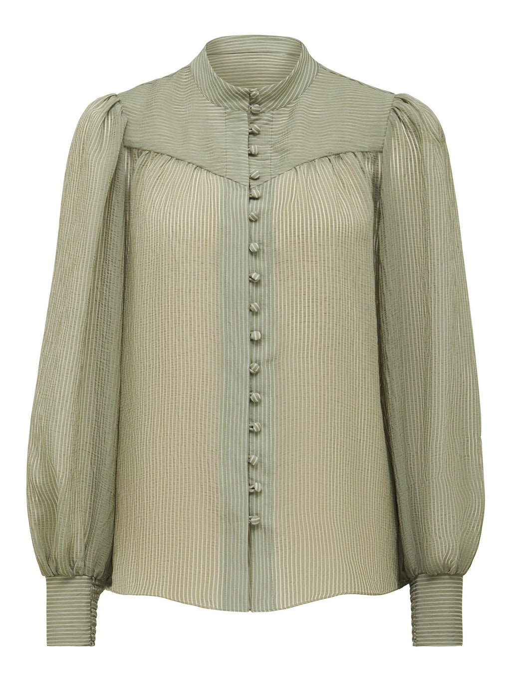  Leo Soft Stripe Blouse