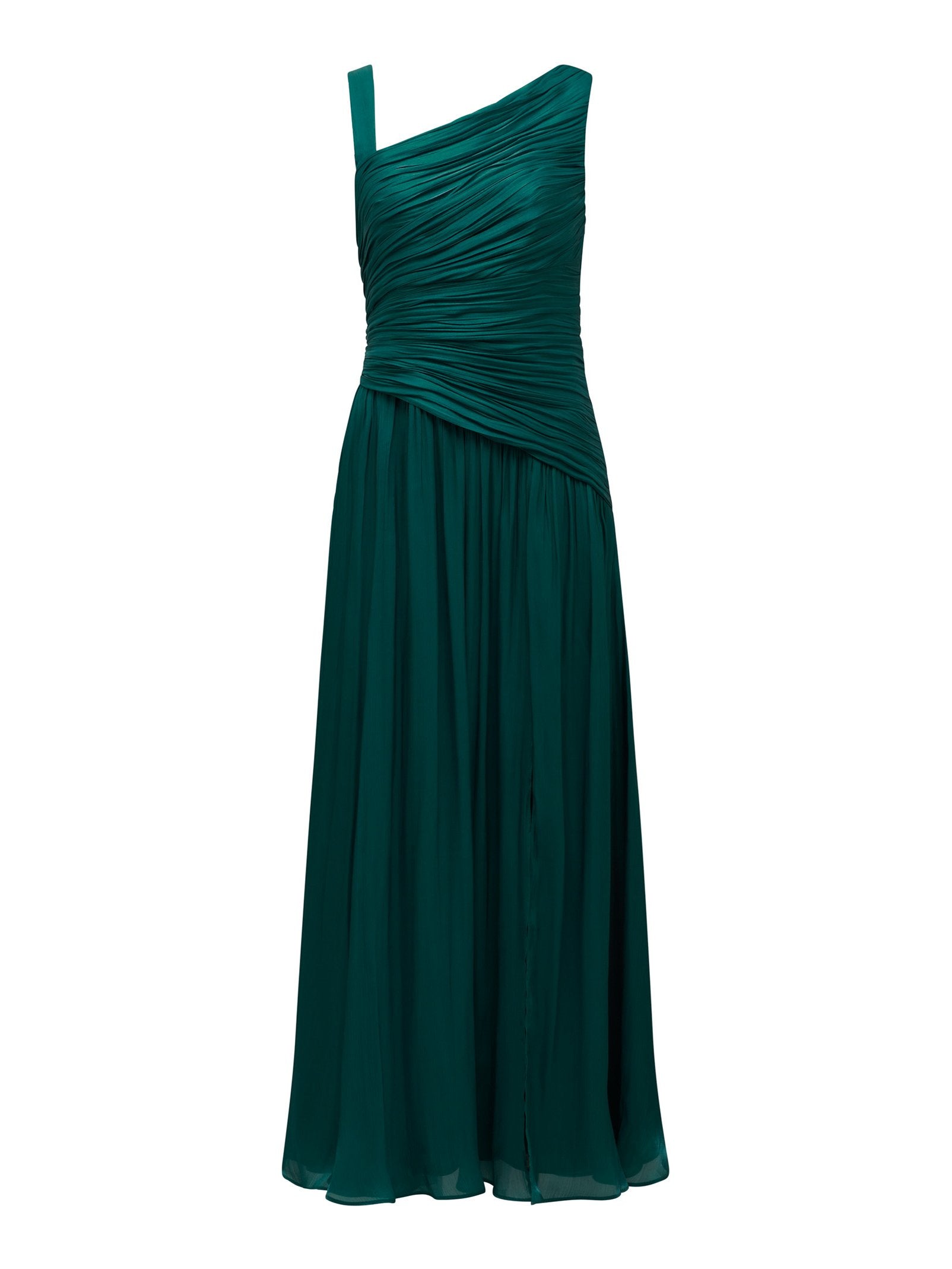 Nya Metallic Asym Maxi Dress