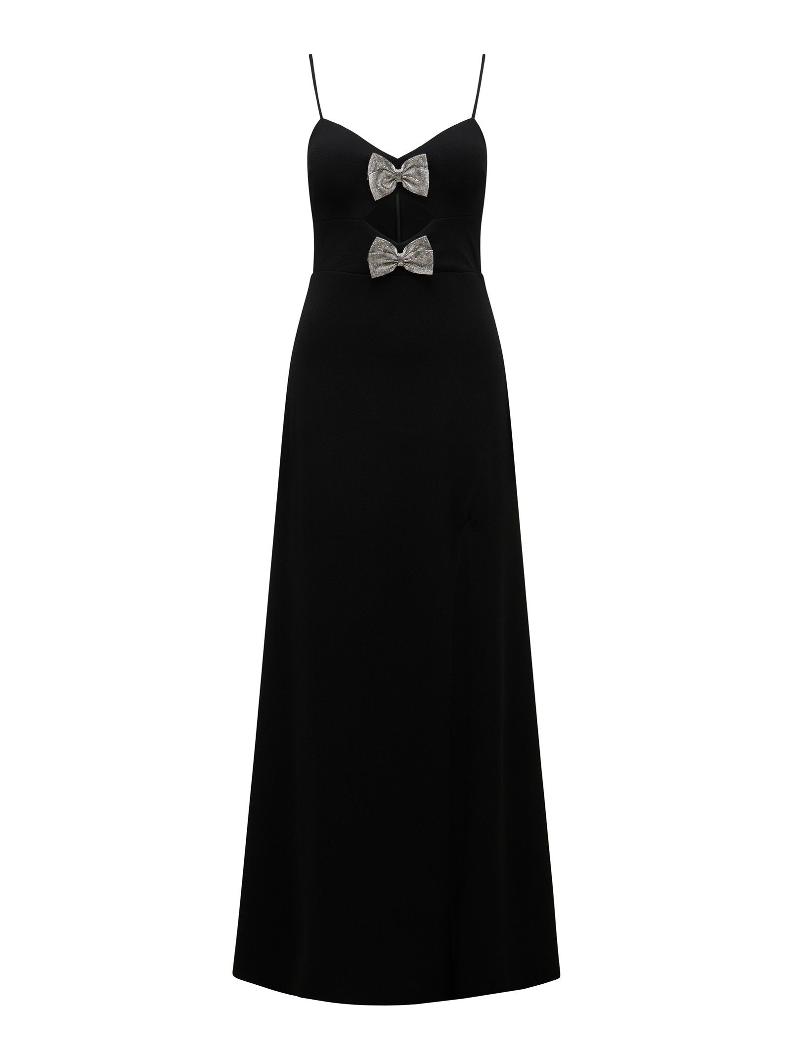  Brynn Strappy Bow Maxi Dress
