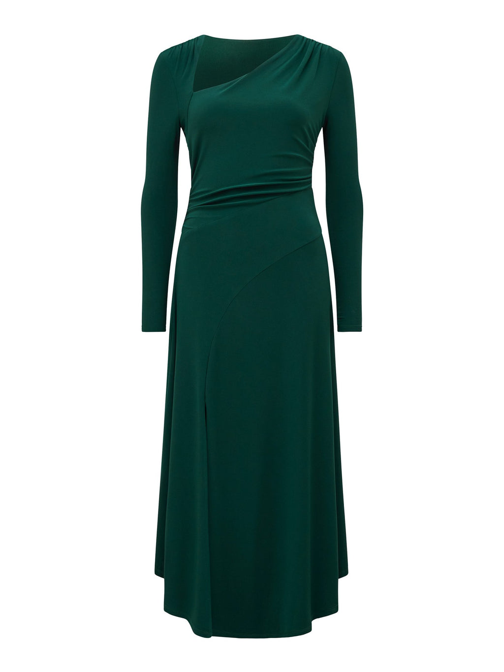  Sawyer Asymmetric Drape Dress