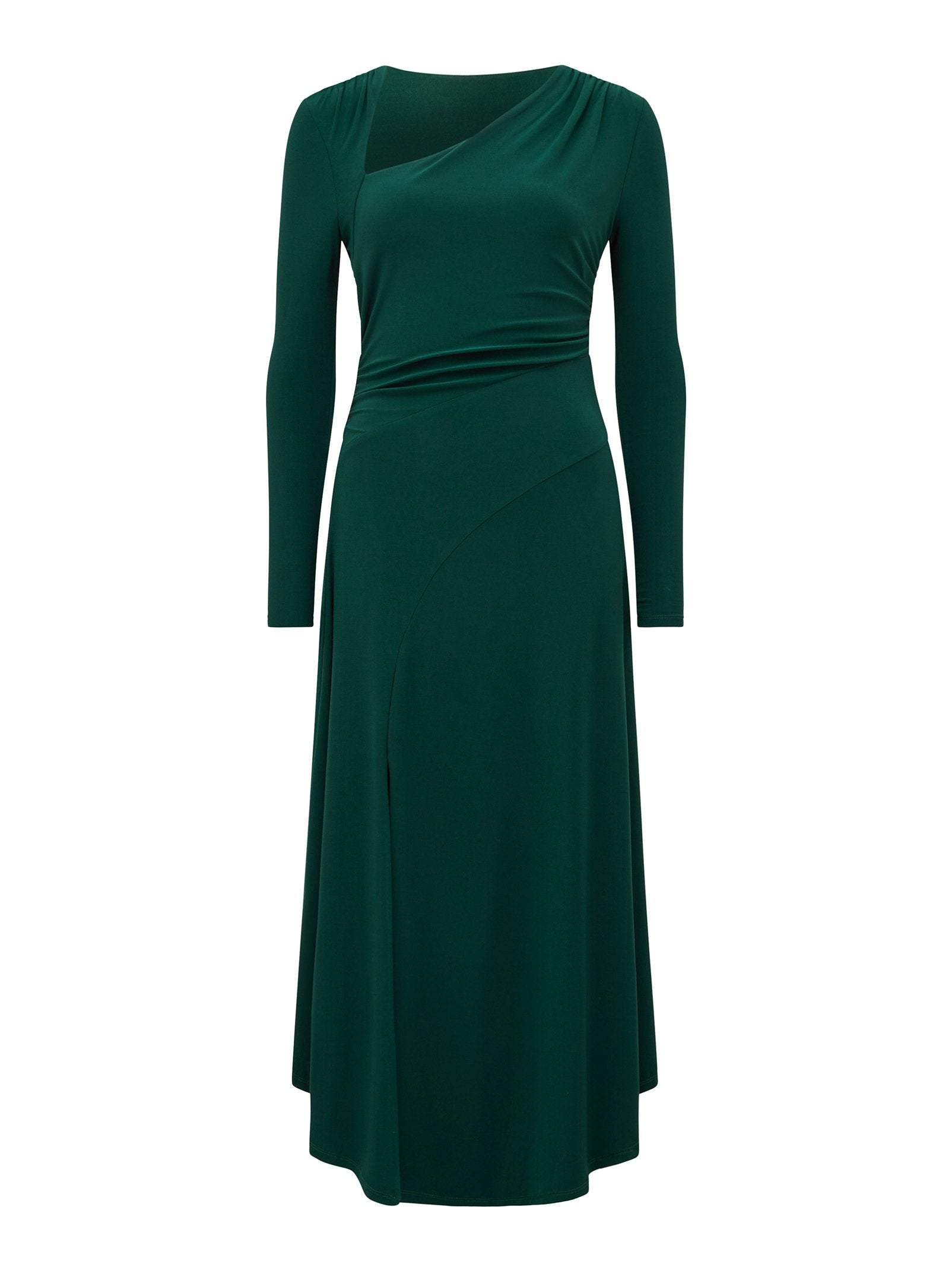  Sawyer Asymmetric Drape Dress