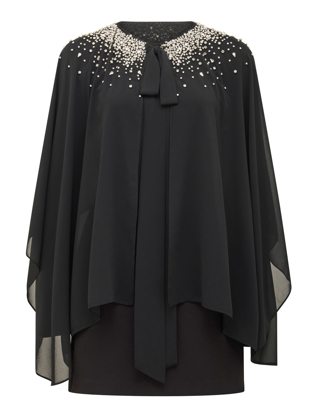  Rina Rhinestone Mini Dress