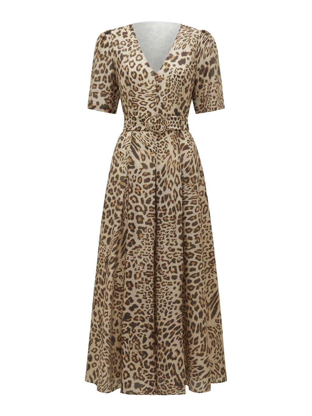  Melinda Belted Midi Dress