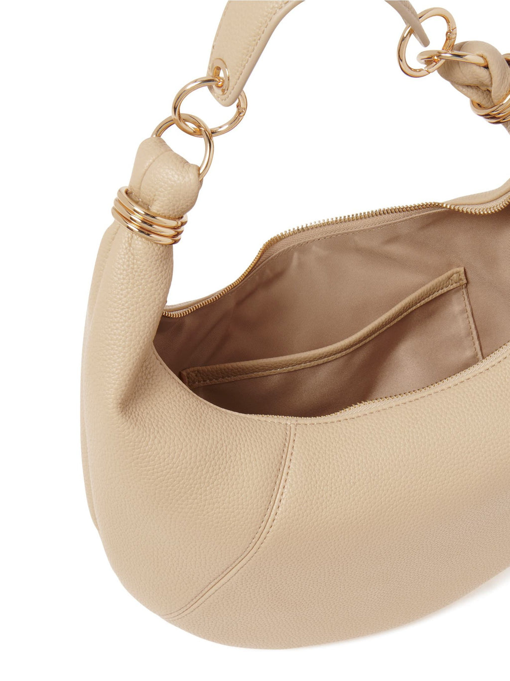  Cayla Metal Trim Scoop Bag