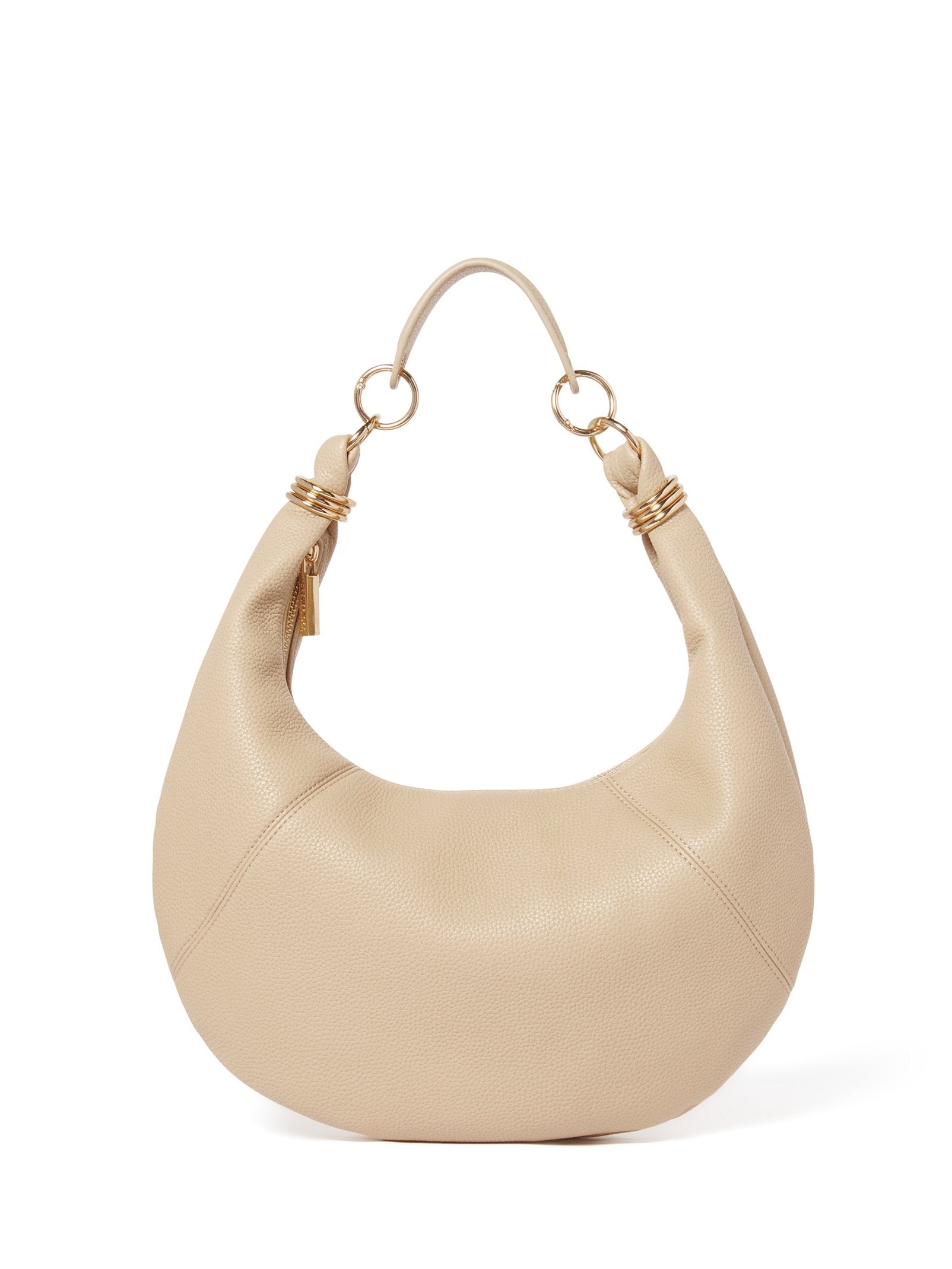 Cayla Metal Trim Scoop Bag