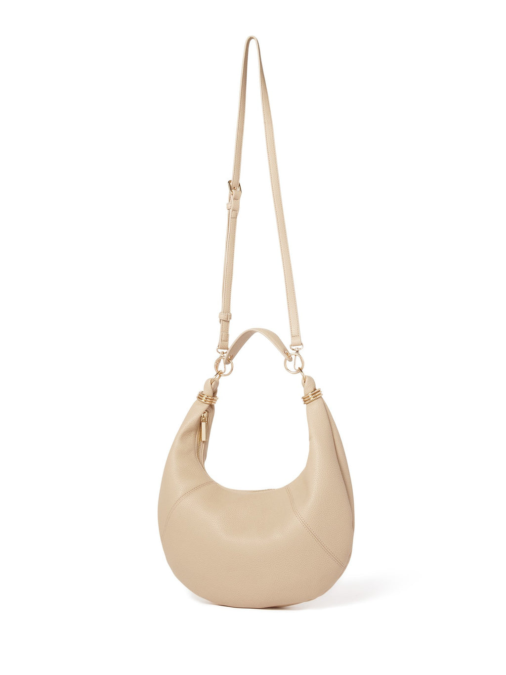 Cayla Metal Trim Scoop Bag
