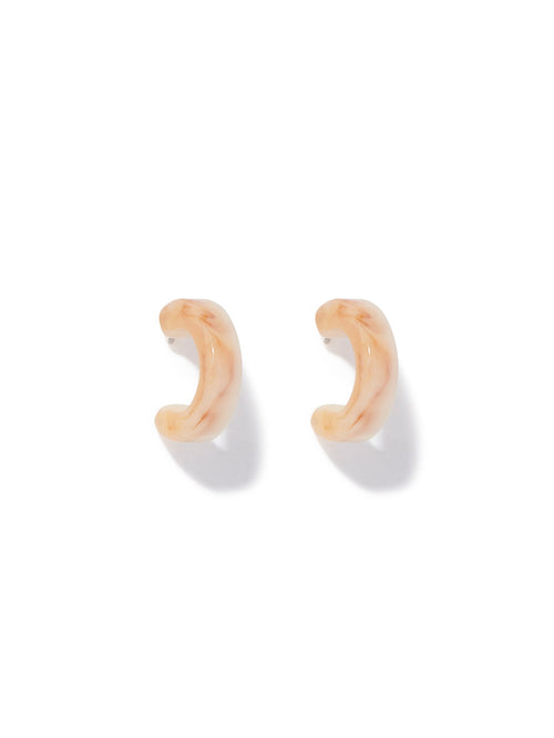 Alice Acrylic Hoop Earring