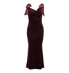 Ada Petite Off Shoulder Bow Gown